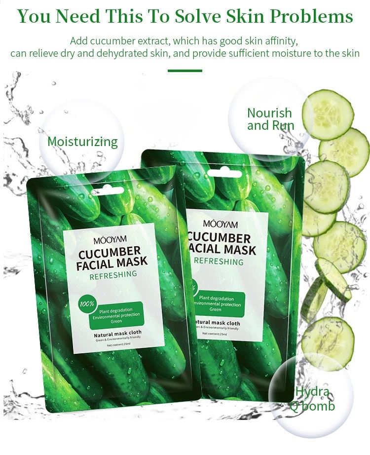 nourishing cucumber beauty sheet mask