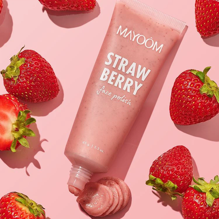 strawberry sugar face polish