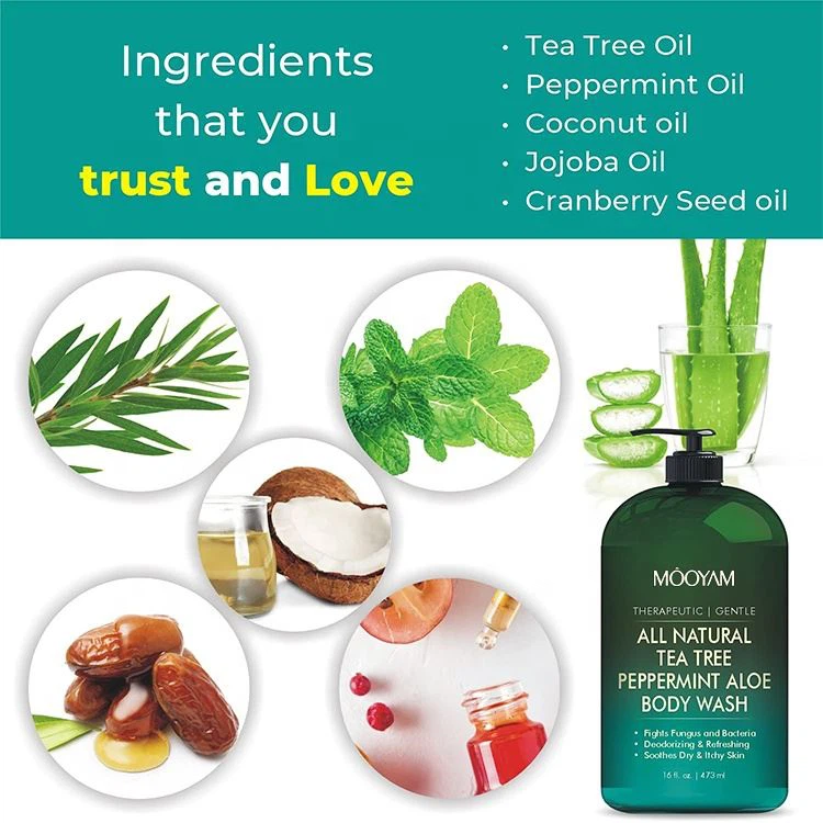 organic tea tree body wash