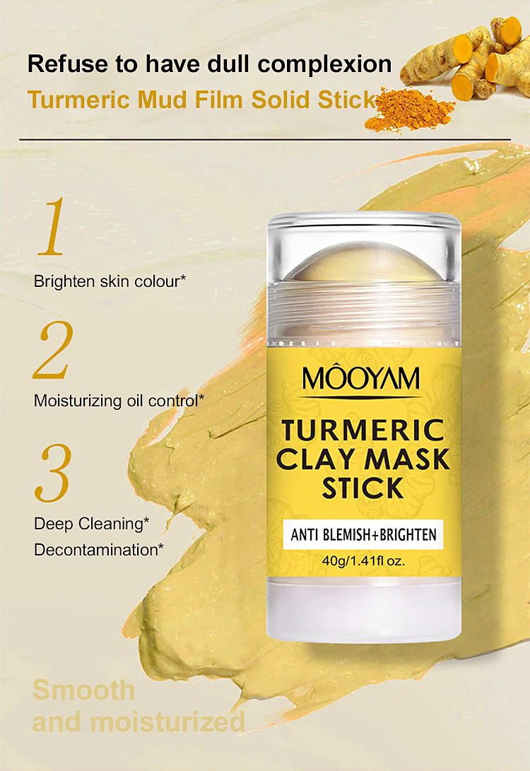 brightening face clay mask stick