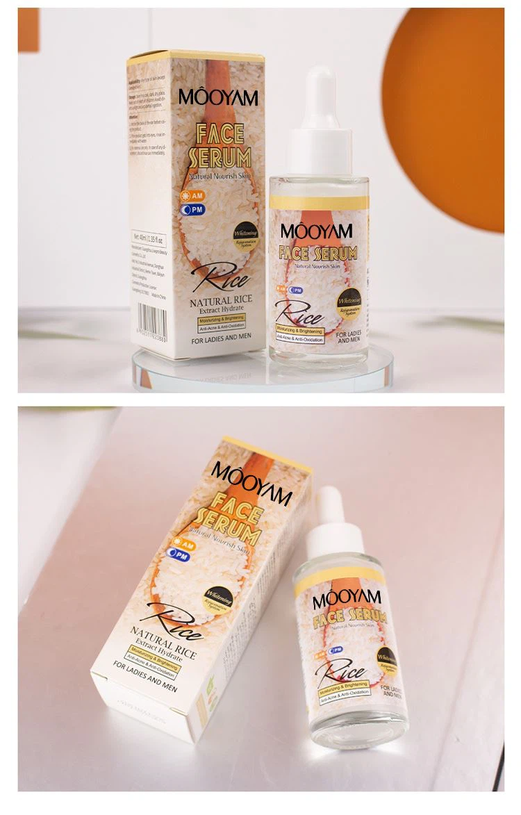 white rice serum for oily skin