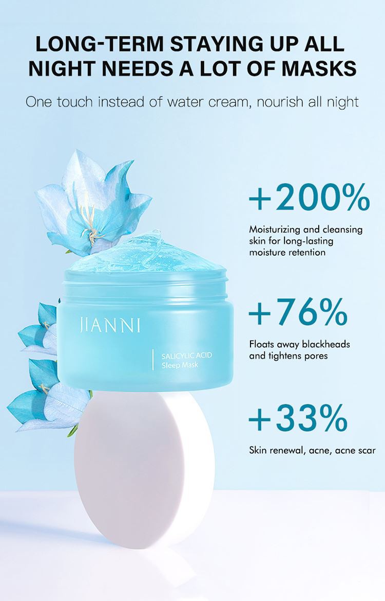salicylic acid anti-acne sleeping mask