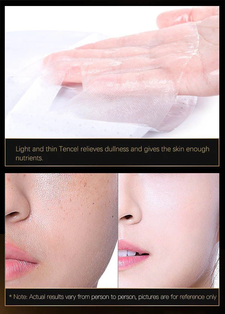 organic 24k gold facial mask