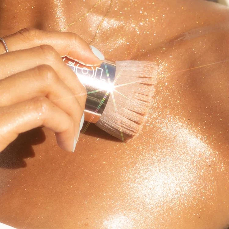 shimmering dry body oil