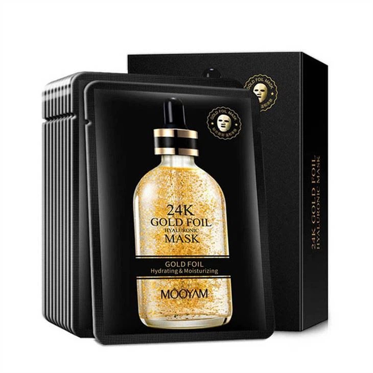 24K Gold Hyaluronic Acid Facial Mask