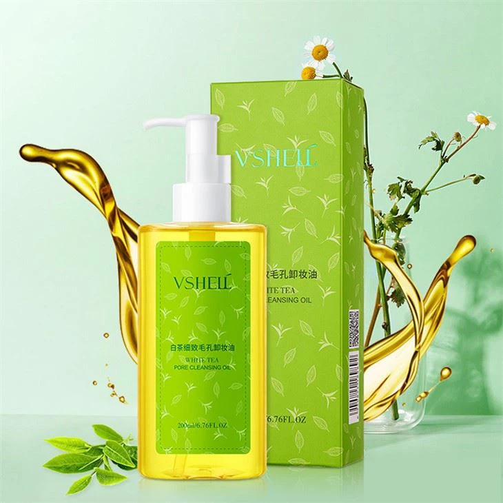Tazol Chamomile Extract Deep Cleansing Oil, Facial Cleansing Oil, Makeup Remover, Cleanses Without Clogging Pores, Residue-Free, Fragrance and Colorant Free