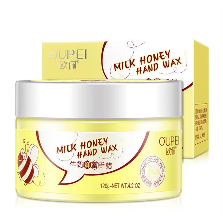 24K Gold Hand Mask Honey Hand Wax Delicate Moisturizing Exfoliating Hand Mask