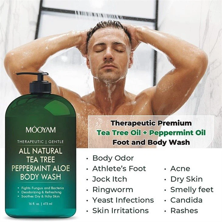 men's tea tree body wash