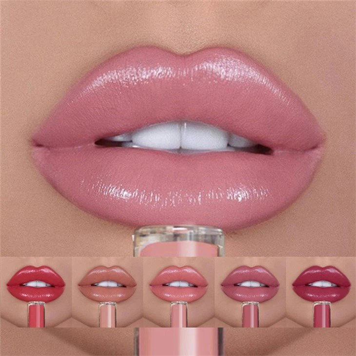 nude colour lip gloss