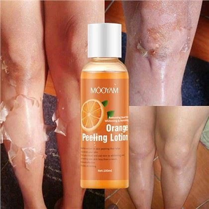 Body Glow Orange Peeling Lotion