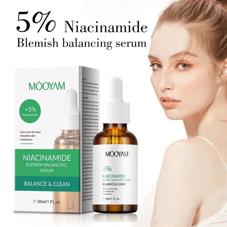 MOOYAM 5% Niacinamide Blemish Balancing Serum – Even Tone, Smooth Texture, Deep Hydration