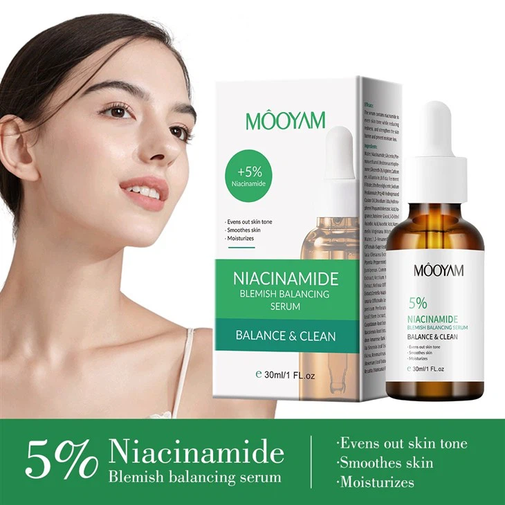 MOOYAM 5% Niacinamide Blemish Balancing Serum – Even Tone, Smooth Texture, Deep Hydration