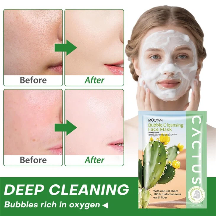 MOOYAM Bubble Cleansing Face Mask 30ml Deep Cleanser