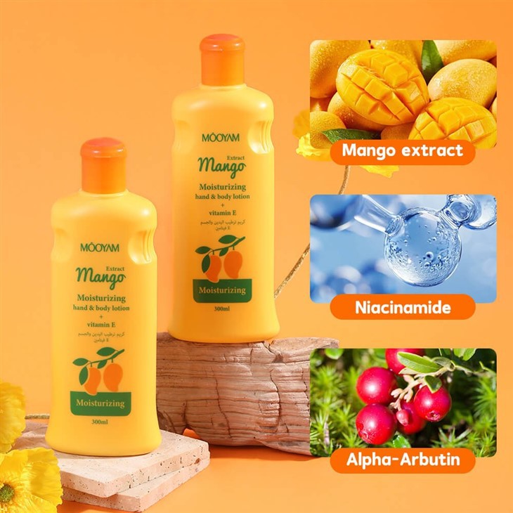 MOOYAM Whitening Moisturizing Mango Body Lotion high quality